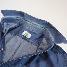 画像9: 〜90's LACOSTE COTTON DUNGAREE B/D SHIRT "MADE IN FRANCE" (9)