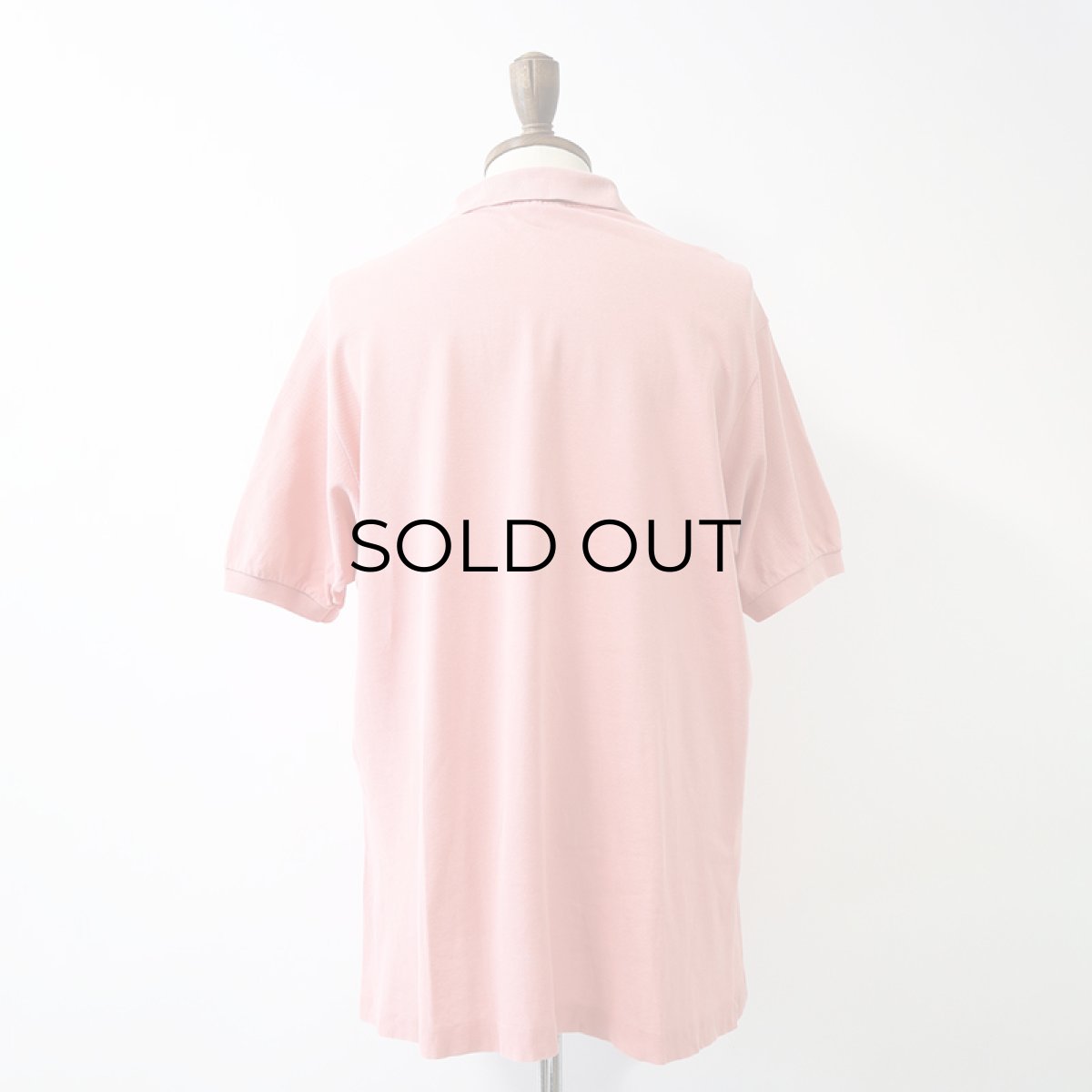 画像10: 〜80's LACOSTE COTTON MOSS STITCH S/S POLO SHIRT "MADE IN FRANCE" (10)