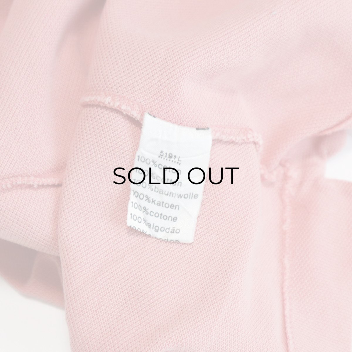 画像6: 〜80's LACOSTE COTTON MOSS STITCH S/S POLO SHIRT "MADE IN FRANCE" (6)