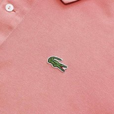 画像5: 〜80's LACOSTE COTTON MOSS STITCH S/S POLO SHIRT "MADE IN FRANCE" (5)