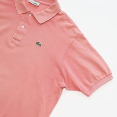 画像3: 〜80's LACOSTE COTTON MOSS STITCH S/S POLO SHIRT "MADE IN FRANCE" (3)