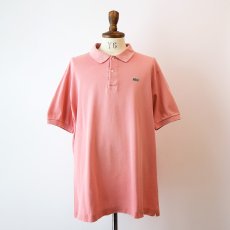 画像8: 〜80's LACOSTE COTTON MOSS STITCH S/S POLO SHIRT "MADE IN FRANCE" (8)