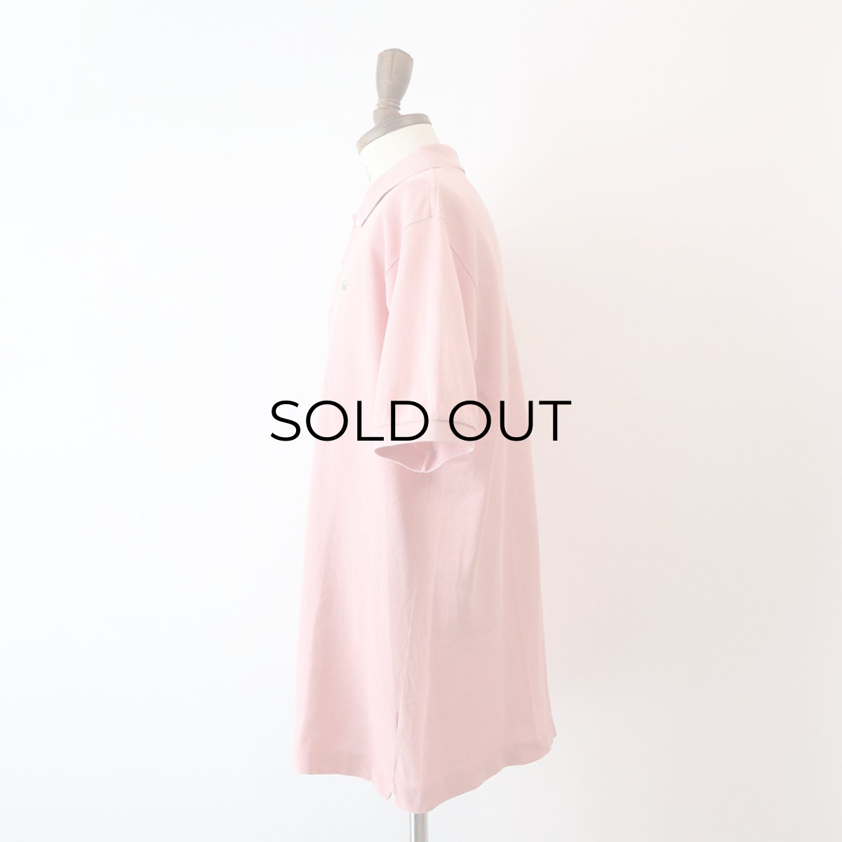 画像9: 〜80's LACOSTE COTTON MOSS STITCH S/S POLO SHIRT "MADE IN FRANCE" (9)