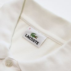 画像4: LACOSTE COTTON MOSS STITCH S/S POLO SHIRT (4)