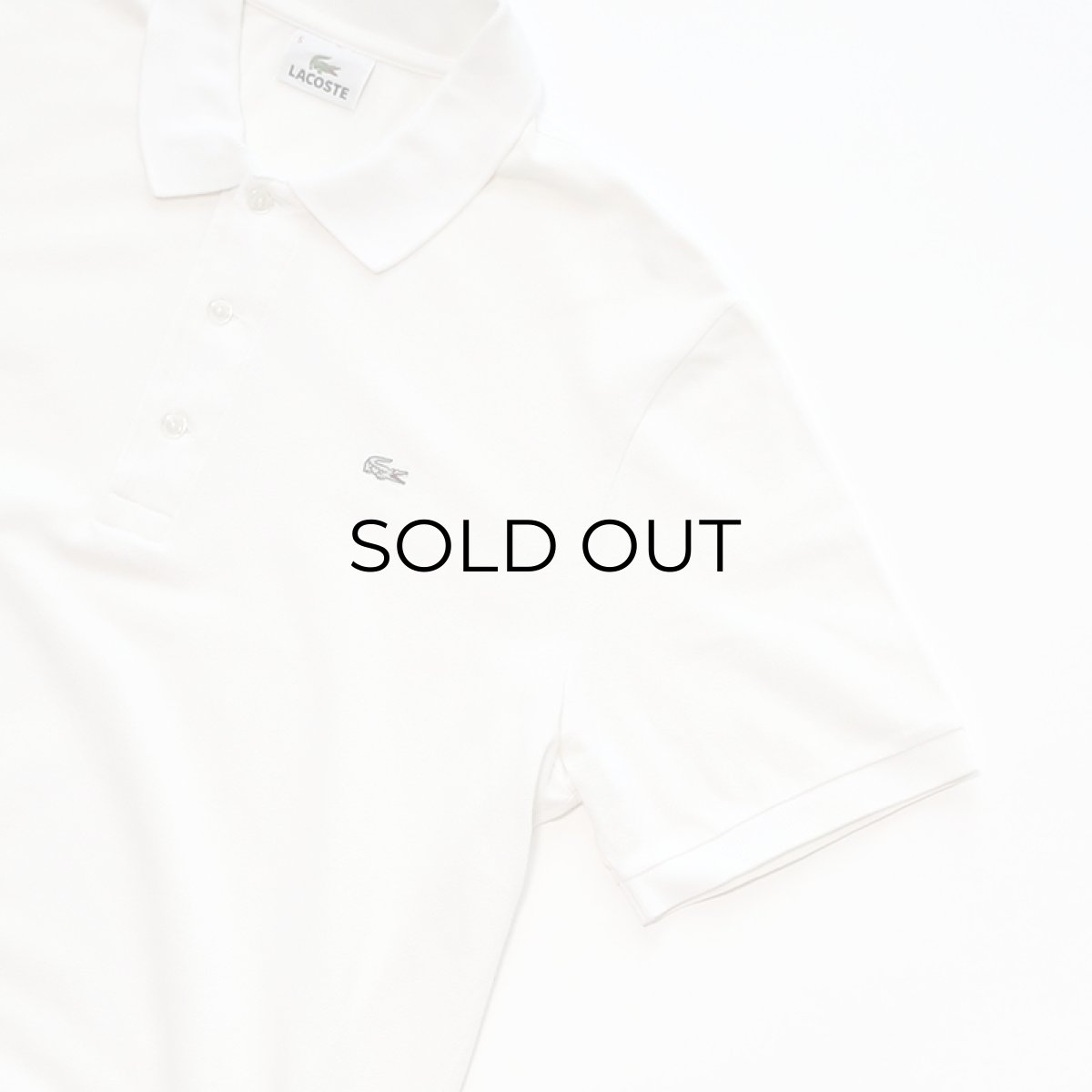 画像3: LACOSTE COTTON MOSS STITCH S/S POLO SHIRT (3)