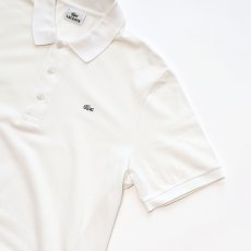 画像3: LACOSTE COTTON MOSS STITCH S/S POLO SHIRT (3)