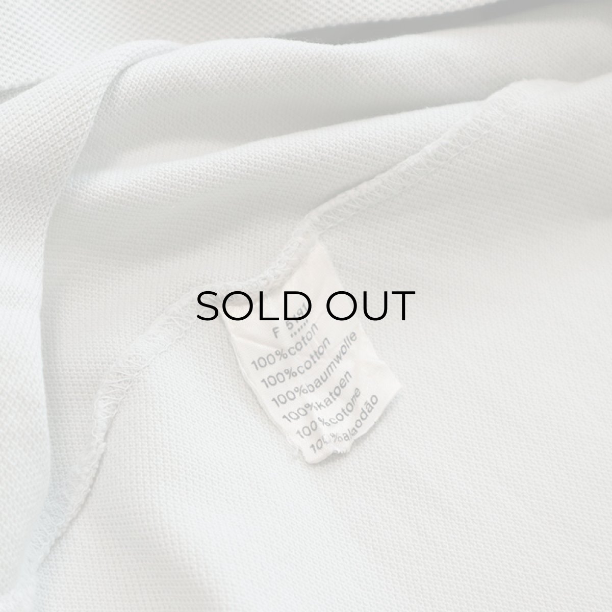 画像6: LACOSTE COTTON MOSS STITCH S/S POLO SHIRT (6)