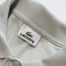 画像4: LACOSTE COTTON MOSS STITCH S/S POLO SHIRT (4)