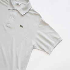 画像3: LACOSTE COTTON MOSS STITCH S/S POLO SHIRT (3)