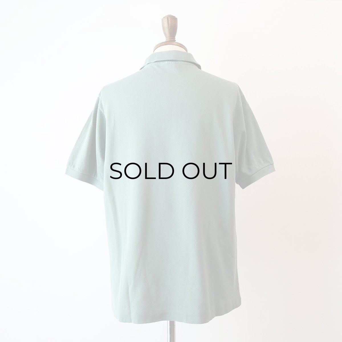 画像13: LACOSTE COTTON MOSS STITCH S/S POLO SHIRT (13)