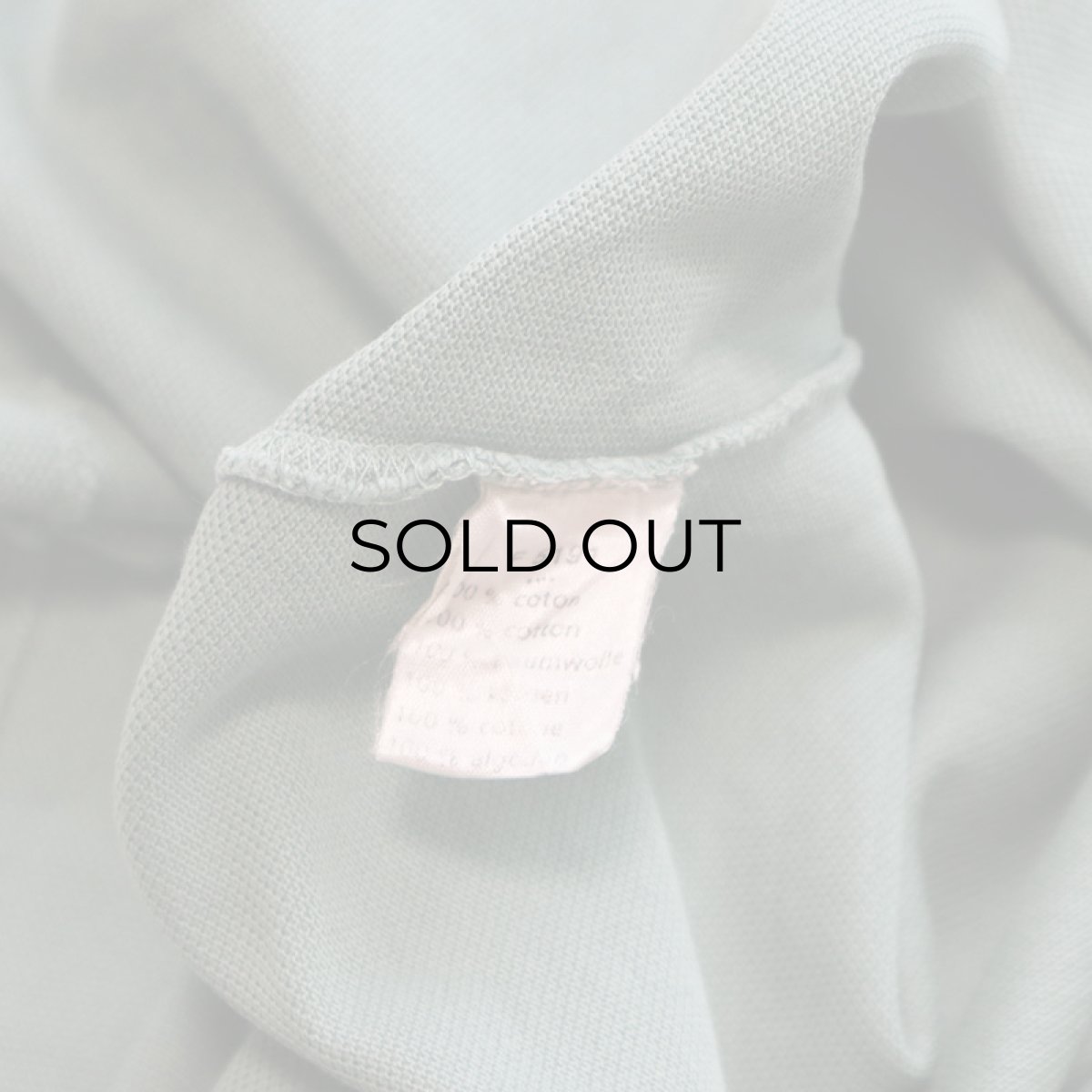 画像6: LACOSTE COTTON MOSS STITCH S/S POLO SHIRT (6)