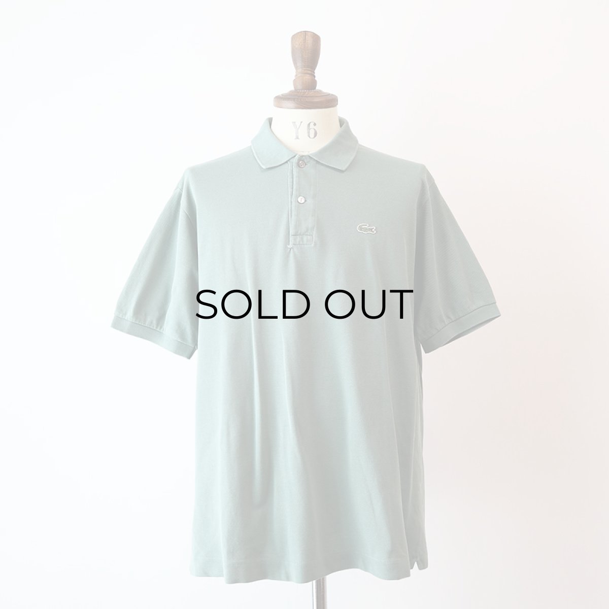 画像11: LACOSTE COTTON MOSS STITCH S/S POLO SHIRT (11)