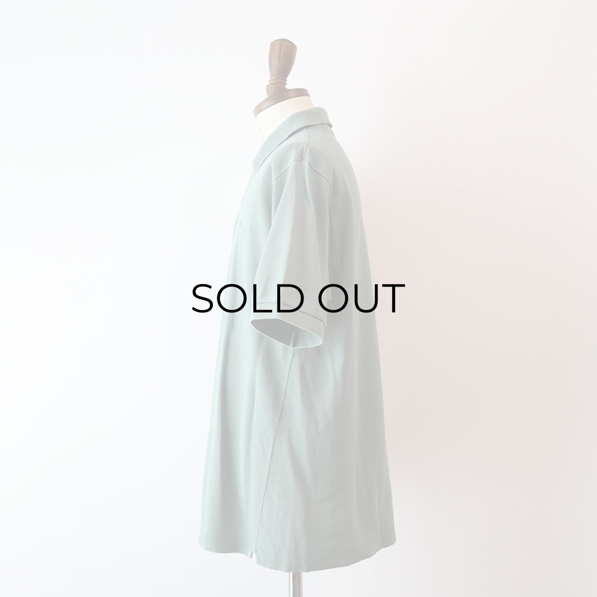 画像12: LACOSTE COTTON MOSS STITCH S/S POLO SHIRT (12)