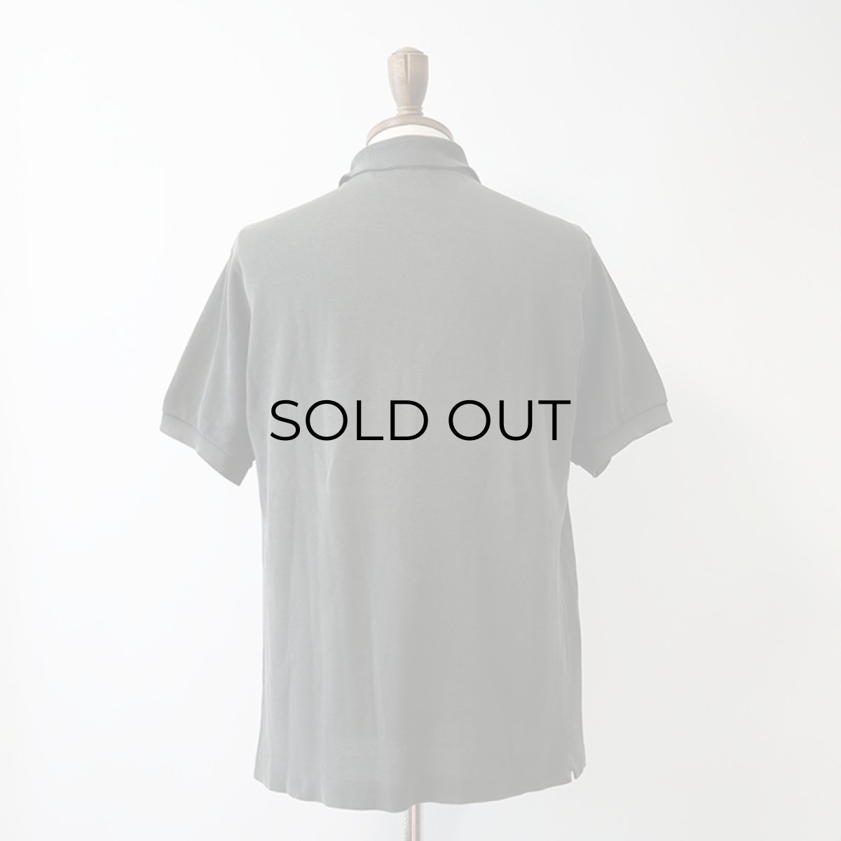 画像13: LACOSTE COTTON MOSS STITCH S/S POLO SHIRT (13)