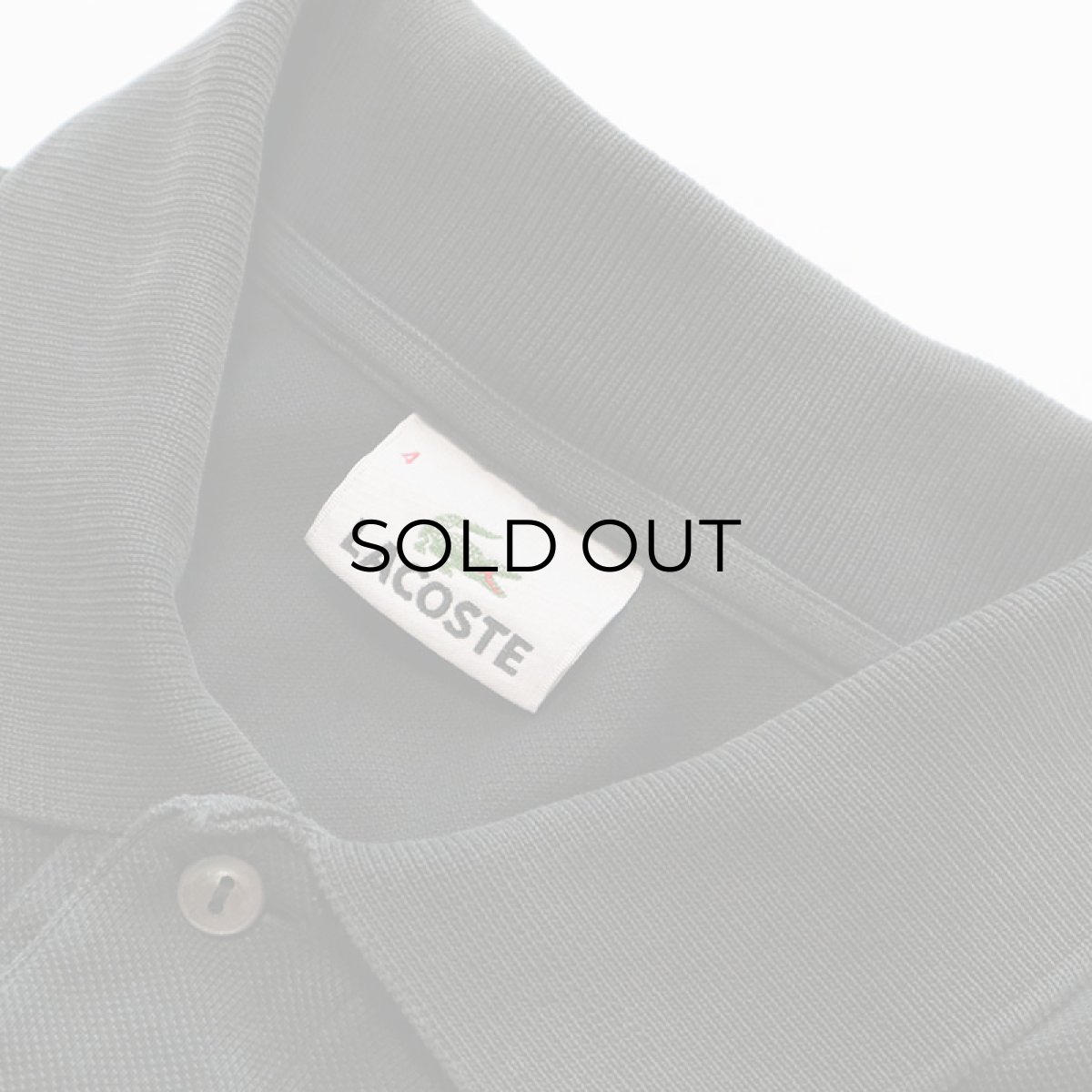 画像4: LACOSTE COTTON MOSS STITCH S/S POLO SHIRT (4)