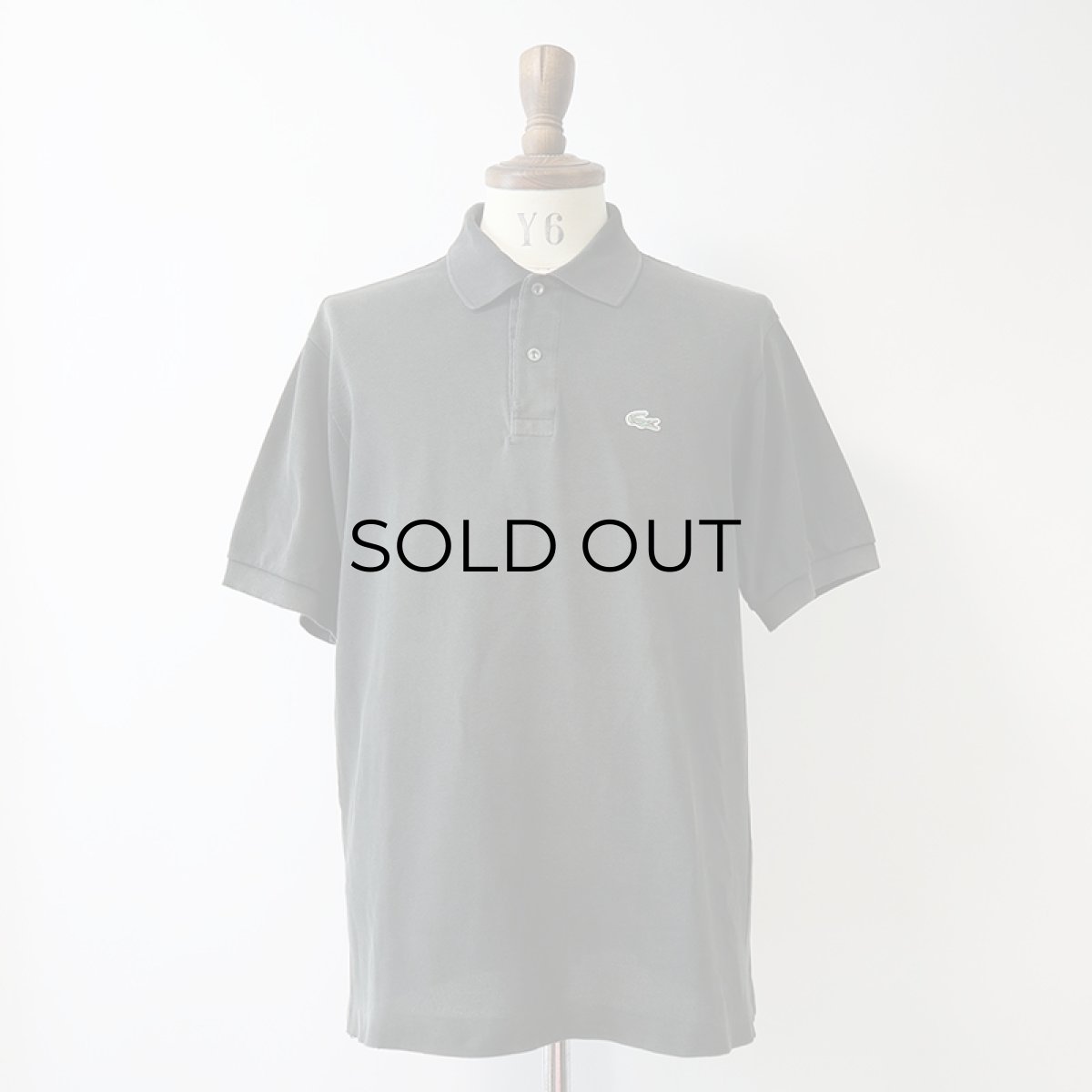 画像11: LACOSTE COTTON MOSS STITCH S/S POLO SHIRT (11)