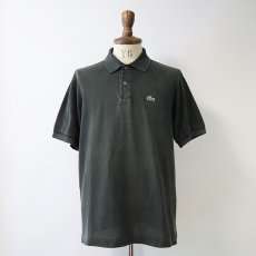 画像11: LACOSTE COTTON MOSS STITCH S/S POLO SHIRT (11)