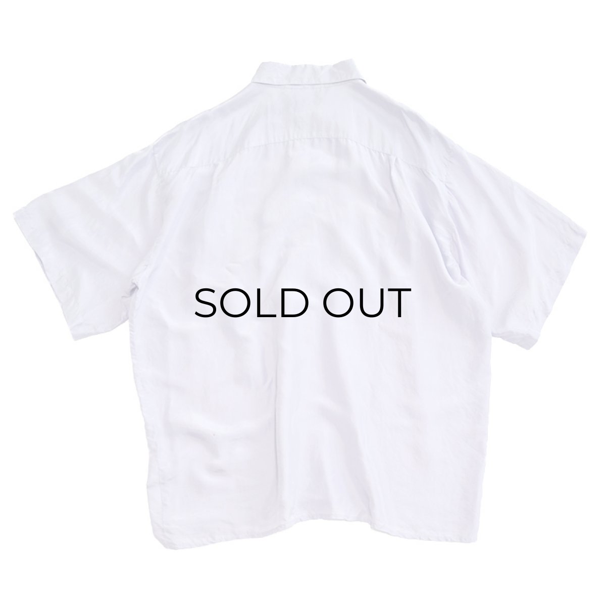 画像2: Soie Pour Soi SILK S/S BOX SHIRT (2)