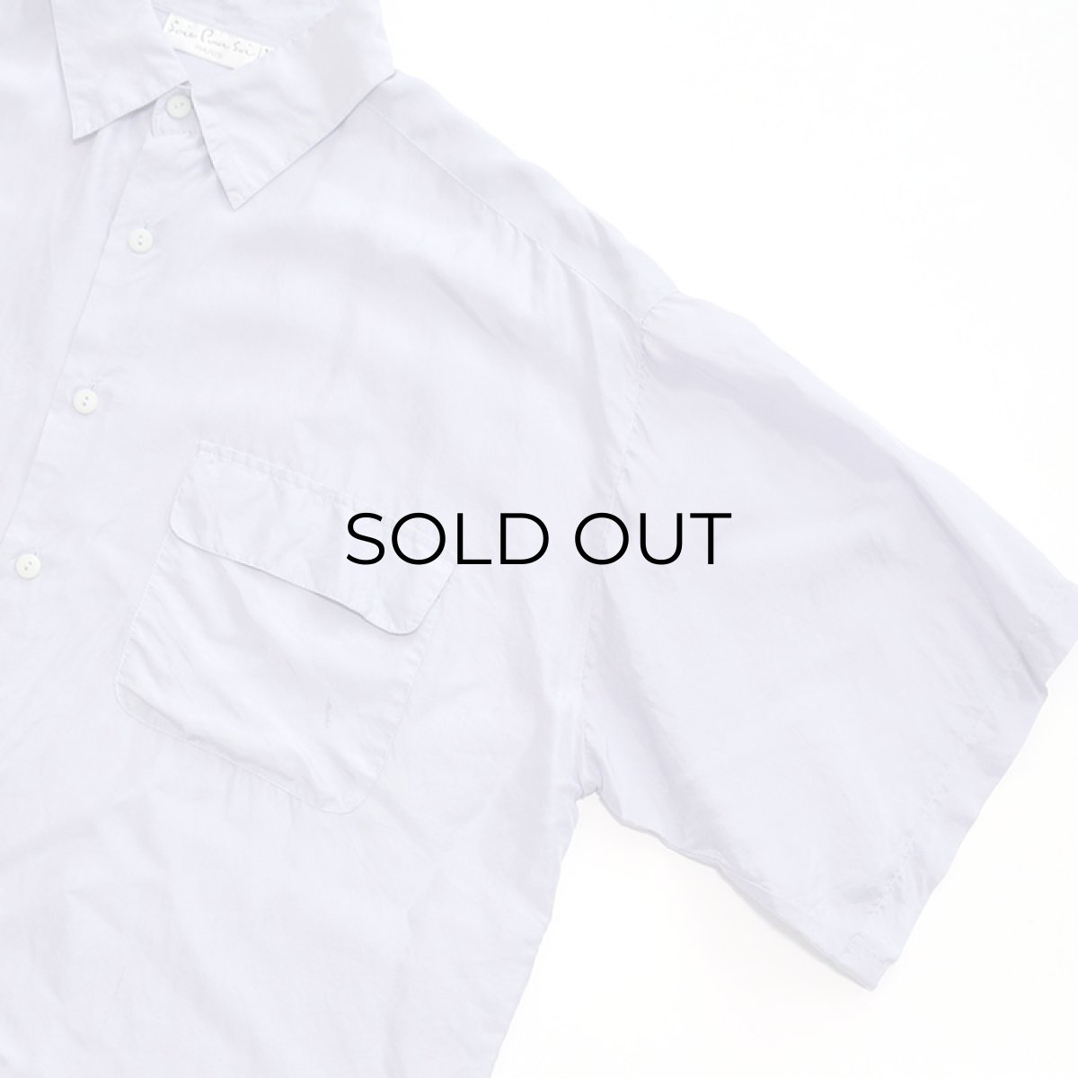 画像3: Soie Pour Soi SILK S/S BOX SHIRT (3)