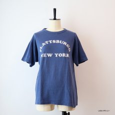 画像10: 80's Champion COTTON FLOCK PRINT S/S TEE "PLATTSBURGH" (10)