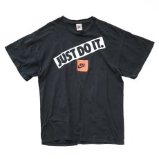画像1: 90's NIKE COTTON PRINT S/S TEE "JUST DO IT" "MADE IN USA" (1)