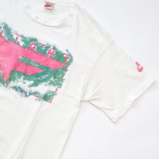 画像3: 90's NIKE COTTON PRINT S/S TEE "FLIGHT" "MADE IN USA" (3)