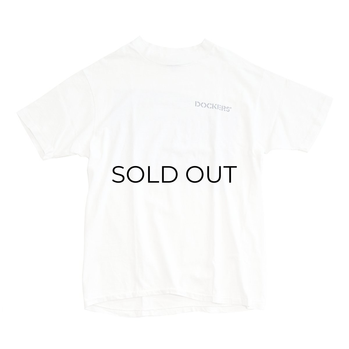 画像2: 〜90's Hanes COTTON W-PRINT S/S TEE "DOCKERS" (2)