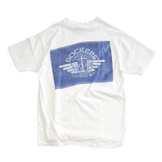 画像1: 〜90's Hanes COTTON W-PRINT S/S TEE "DOCKERS" (1)