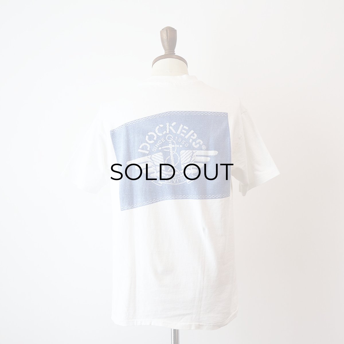 画像9: 〜90's Hanes COTTON W-PRINT S/S TEE "DOCKERS" (9)