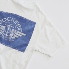 画像5: 〜90's Hanes COTTON W-PRINT S/S TEE "DOCKERS" (5)