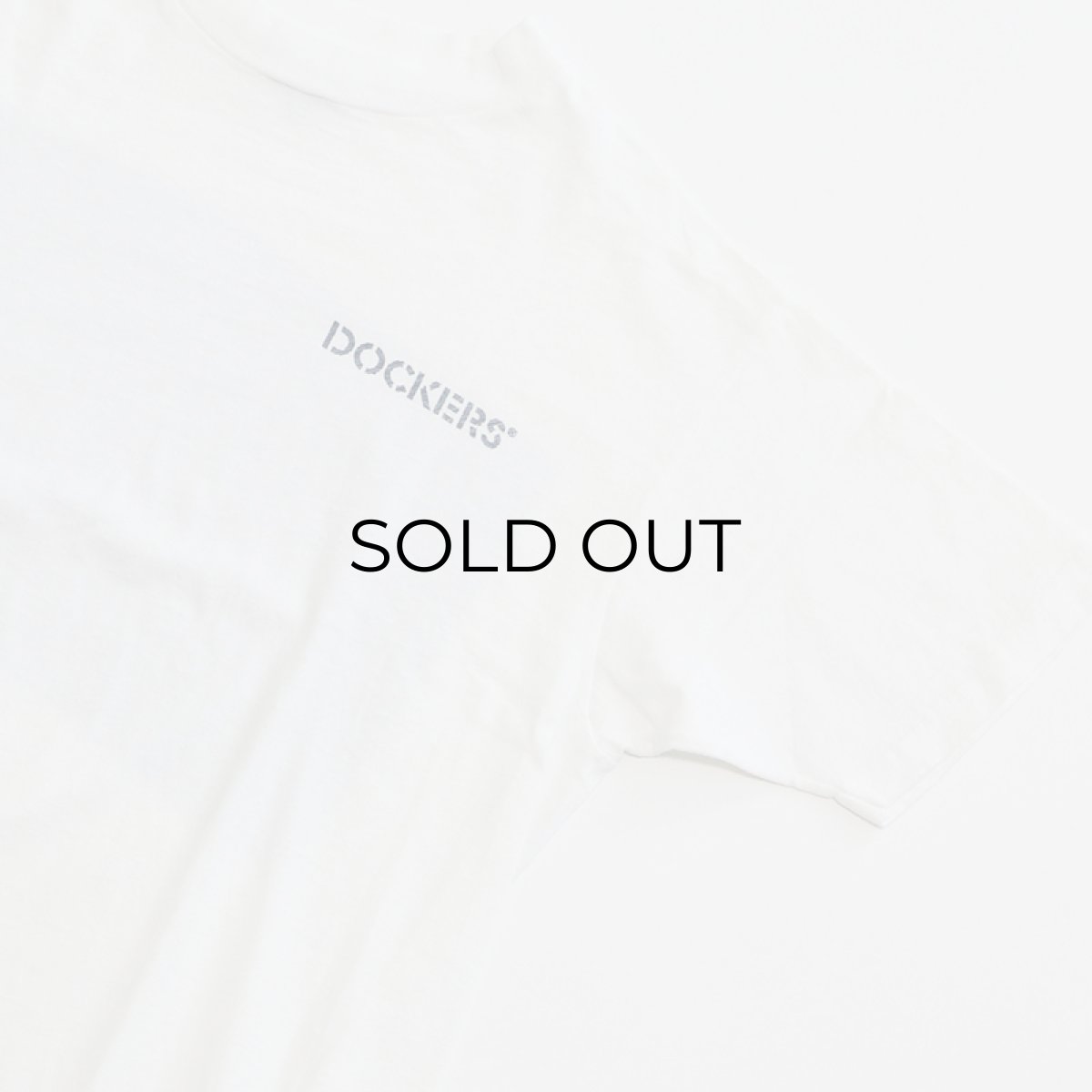 画像3: 〜90's Hanes COTTON W-PRINT S/S TEE "DOCKERS" (3)