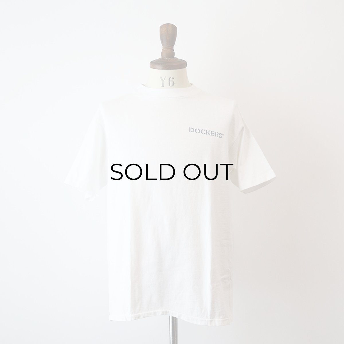 画像8: 〜90's Hanes COTTON W-PRINT S/S TEE "DOCKERS" (8)