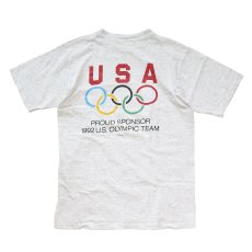 画像1: 90's Ray-Ban COTTON W-PRINT S/S TEE "Ray-Ban" "1992 US OLYMPIC TEAM" (1)