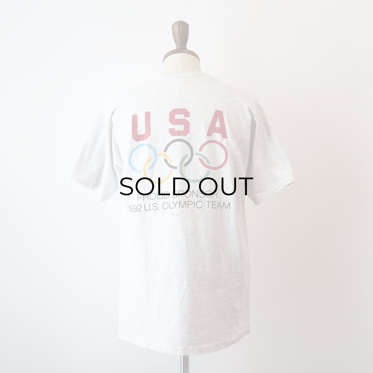 画像13: 90's Ray-Ban COTTON W-PRINT S/S TEE "Ray-Ban" "1992 US OLYMPIC TEAM" (13)
