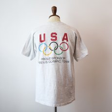 画像13: 90's Ray-Ban COTTON W-PRINT S/S TEE "Ray-Ban" "1992 US OLYMPIC TEAM" (13)