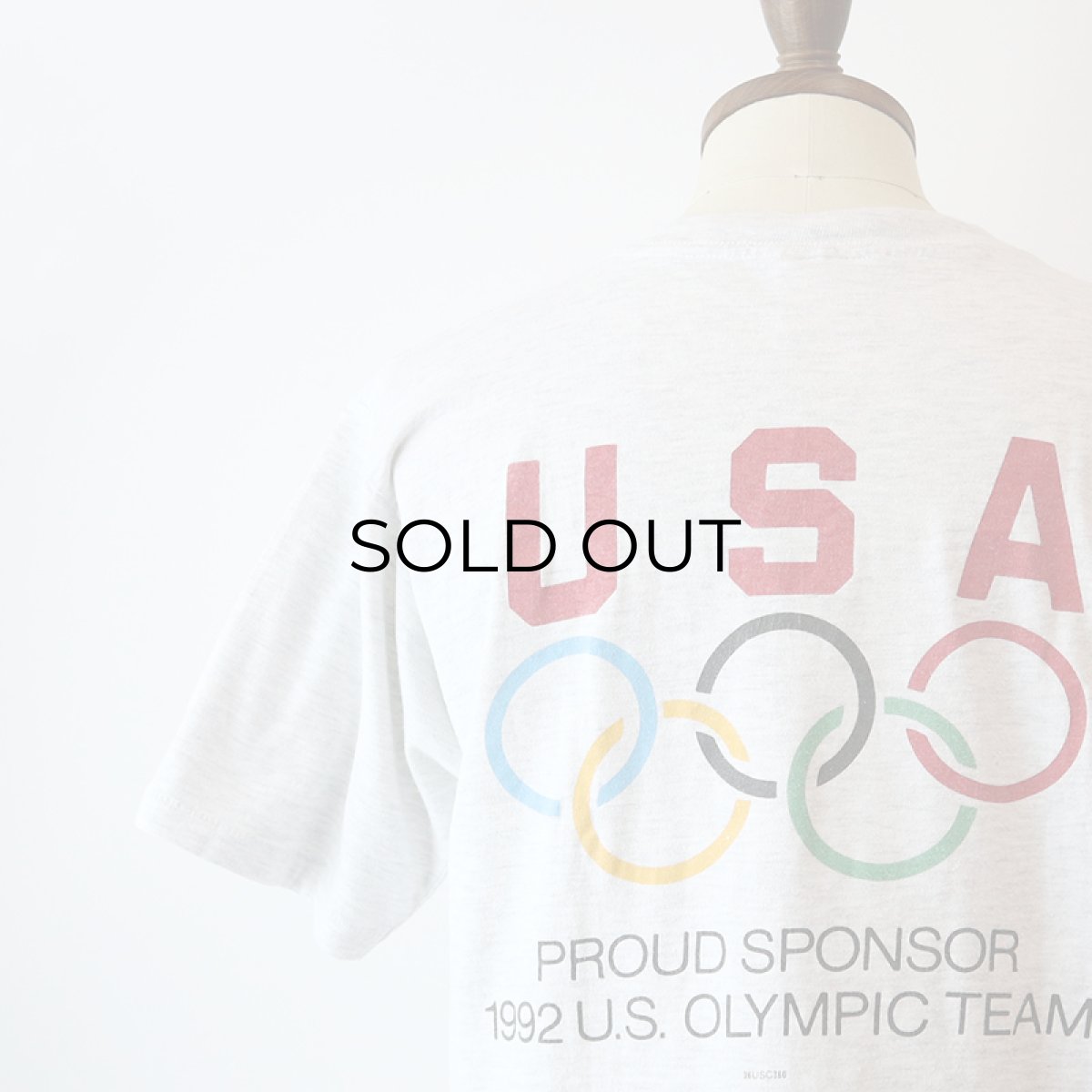 画像11: 90's Ray-Ban COTTON W-PRINT S/S TEE "Ray-Ban" "1992 US OLYMPIC TEAM" (11)