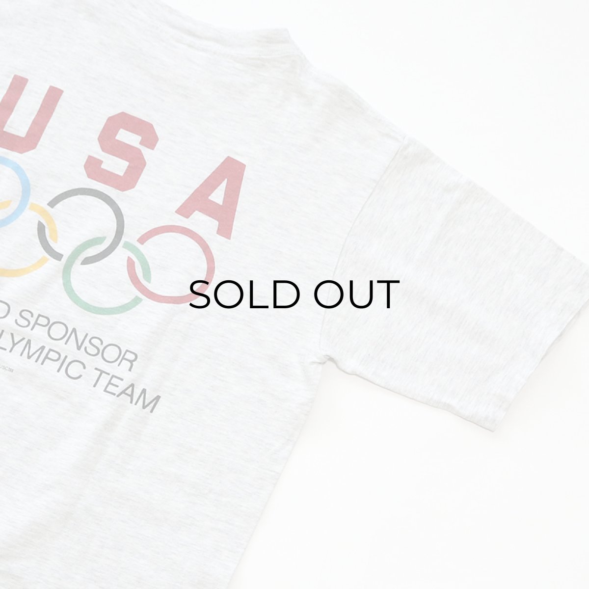 画像6: 90's Ray-Ban COTTON W-PRINT S/S TEE "Ray-Ban" "1992 US OLYMPIC TEAM" (6)