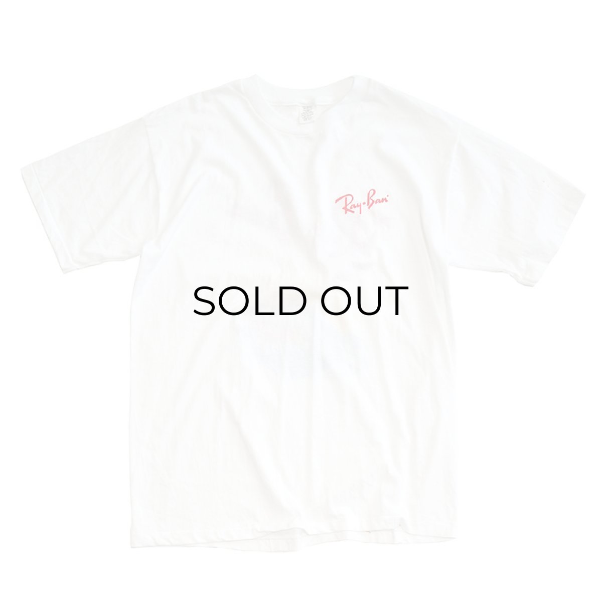 画像2: 80's Ray-Ban W-PRINT S/S TEE "Ray-Ban" (2)