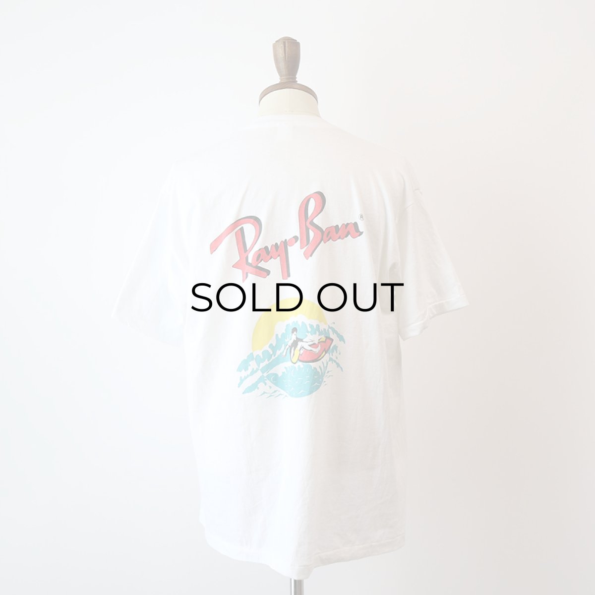 画像10: 80's Ray-Ban W-PRINT S/S TEE "Ray-Ban" (10)