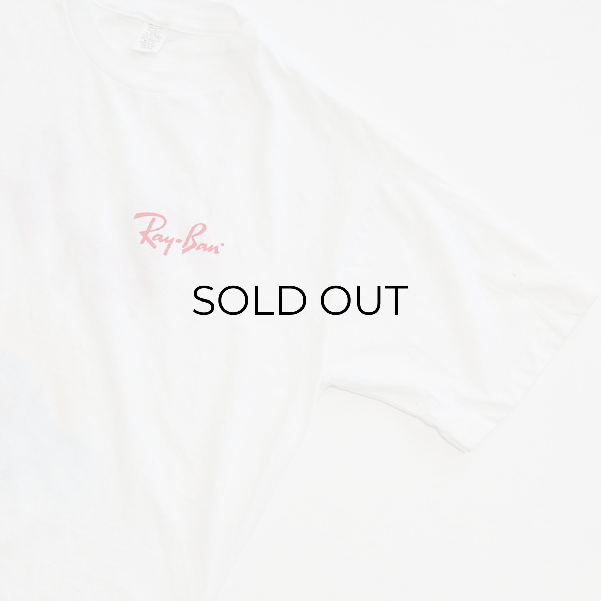 画像3: 80's Ray-Ban W-PRINT S/S TEE "Ray-Ban" (3)