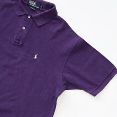 画像3: 〜90's Polo by Ralph Lauren COTTON MOSS STITCH S/S POLO SHIRT "MADE IN USA" (3)