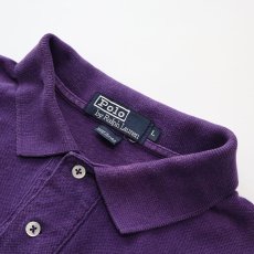 画像5: 〜90's Polo by Ralph Lauren COTTON MOSS STITCH S/S POLO SHIRT "MADE IN USA" (5)