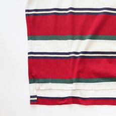 画像4: 〜90's Polo by Ralph Lauren COTTON SMOOTH BORDER S/S POLO SHIRT "MADE IN USA" (4)