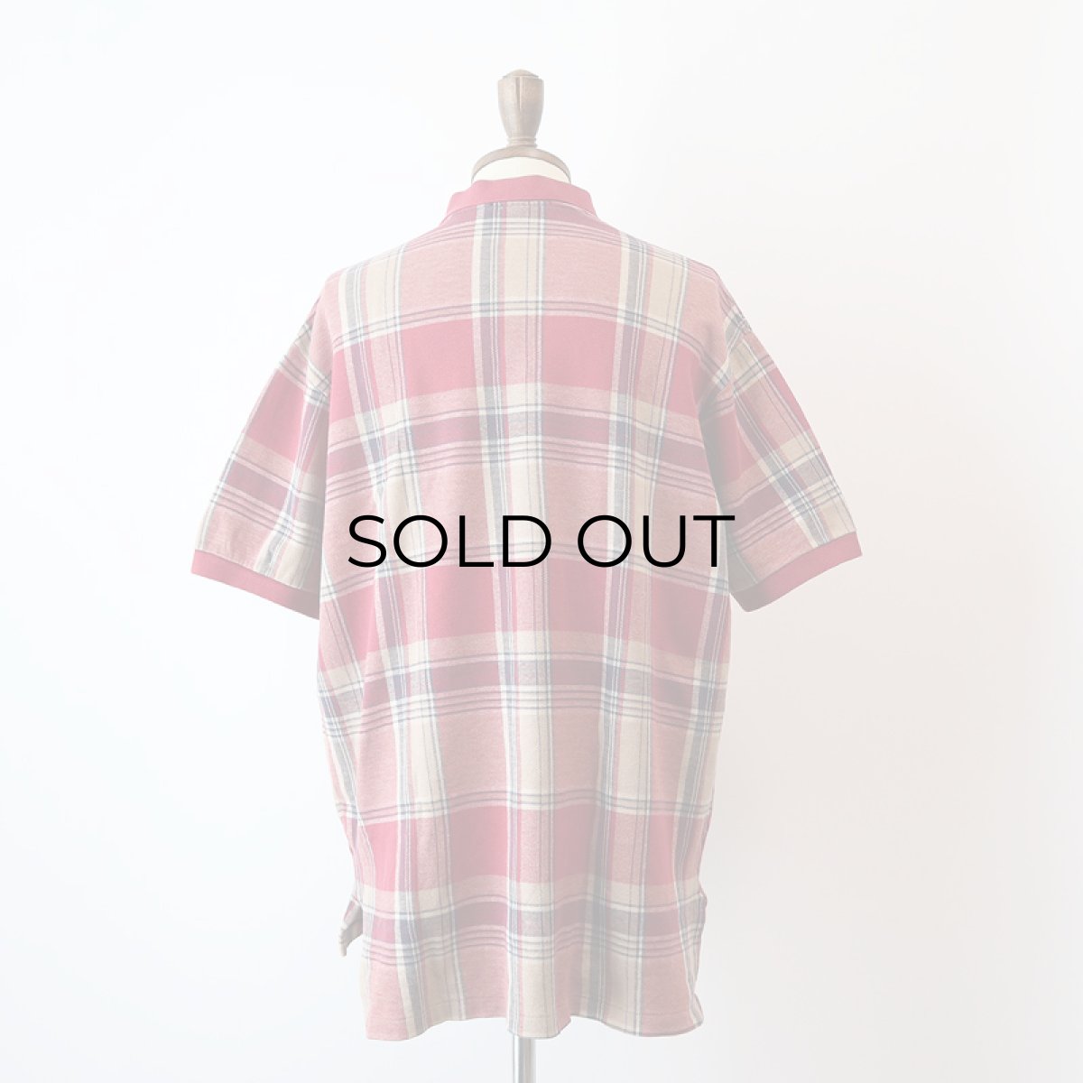 画像10: 〜90's Polo by Ralph Lauren COTTON CHECK S/S POLO SHIRT "MADE IN USA" (10)