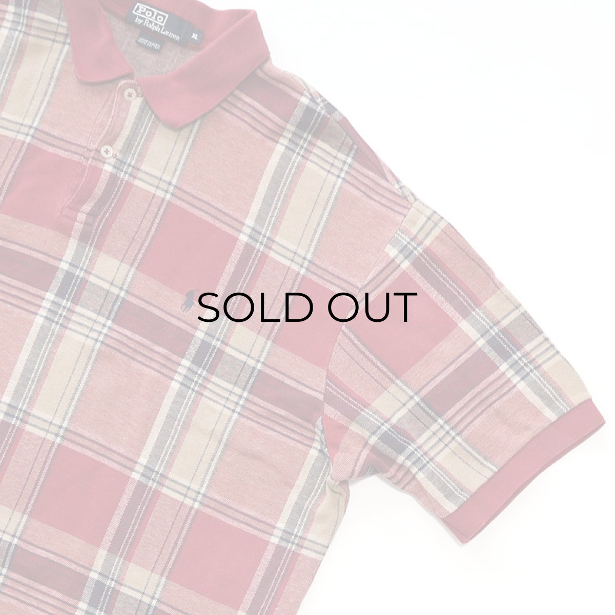 画像3: 〜90's Polo by Ralph Lauren COTTON CHECK S/S POLO SHIRT "MADE IN USA" (3)