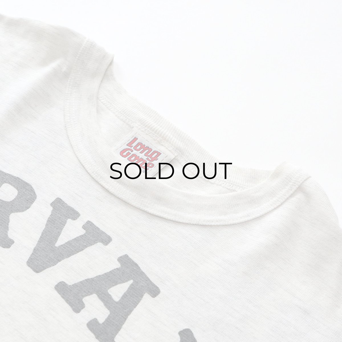 画像6: 90's Long Gone W-PRINT 3/4 SLEEVE TEE "HARVARD" (6)