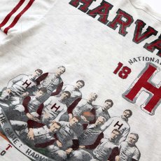 画像7: 90's Long Gone W-PRINT 3/4 SLEEVE TEE "HARVARD" (7)