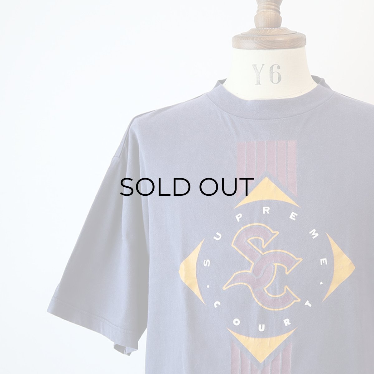 画像8: 90's NIKE COTTON W-PRINT S/S TEE "SUPREME COURT" "MADE IN GREECE" (8)