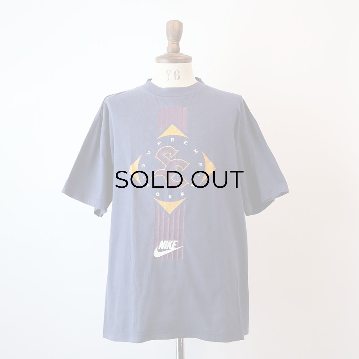 画像9: 90's NIKE COTTON W-PRINT S/S TEE "SUPREME COURT" "MADE IN GREECE" (9)