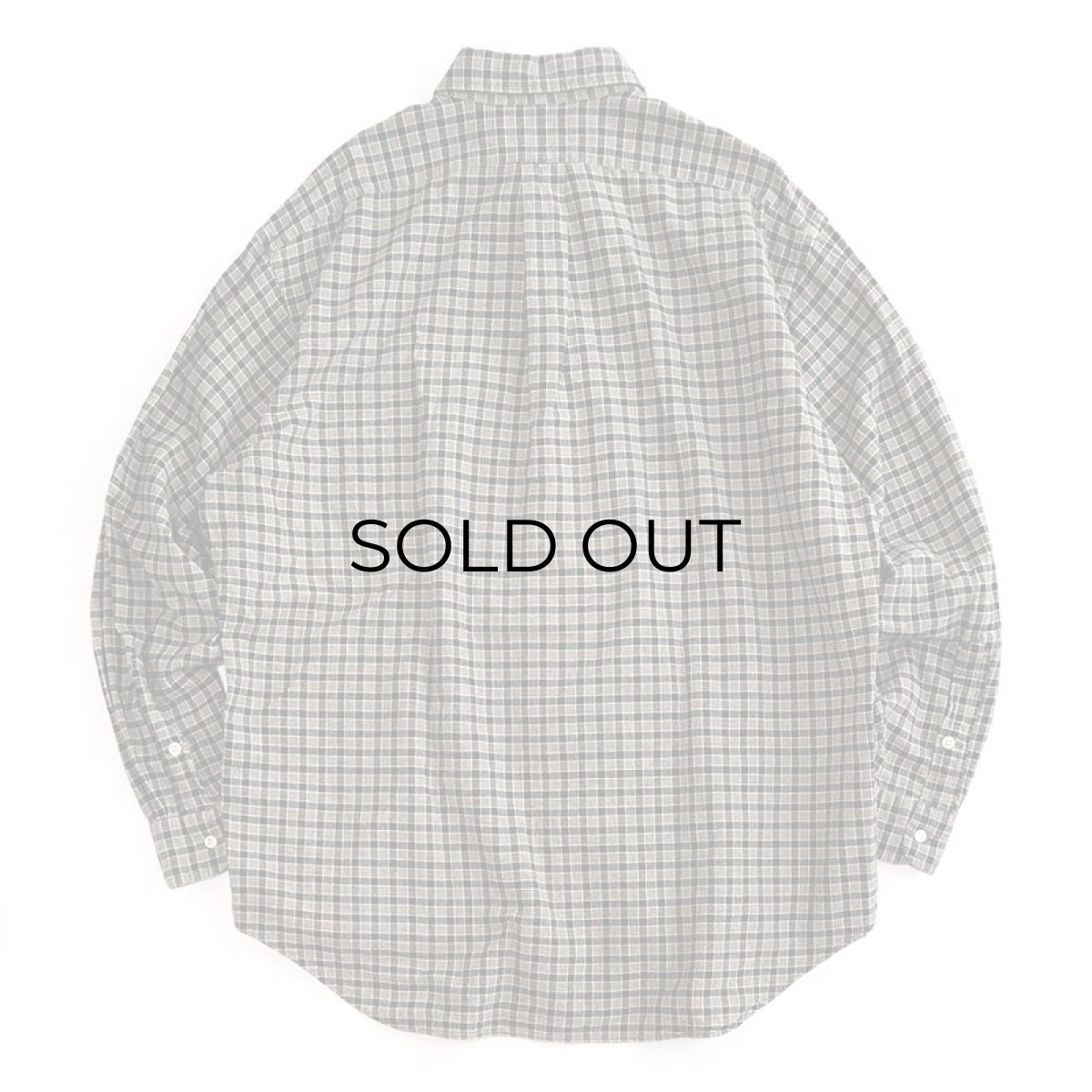 画像2: 90's Ralph Lauren COTTON CHECK B/D SHIRT (2)